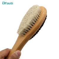 Lint Removal Boar Bristle Round Brush Multifunction Clean For Clothes Shape Hard Cloth Cleaning