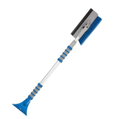 China factory Ice Scraper With Snow Brush and Rubber Window Squeegee for car use