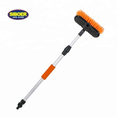 House Cleaning Telescopic Aluminum Handle Floor Brush with Soft Bristle